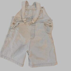 Denim Republic Denim Girls Shortalls  Size 14 Powder Blue  SKU 2453